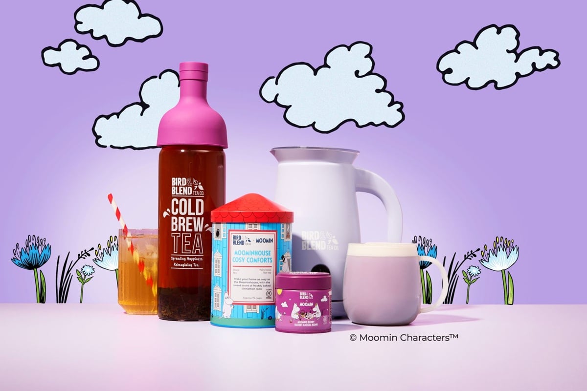 Bird & Blend unveils Moomin themed tea range and store activation