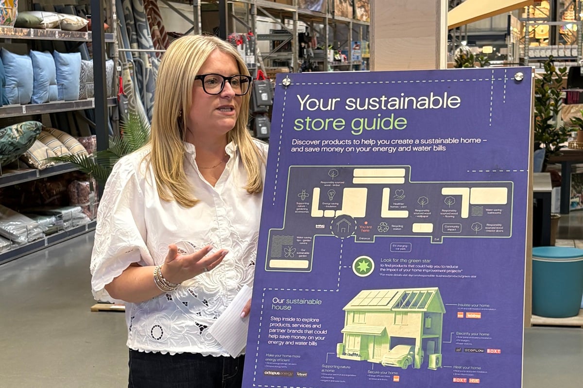 B&Q plants sustainability flagship in the ground