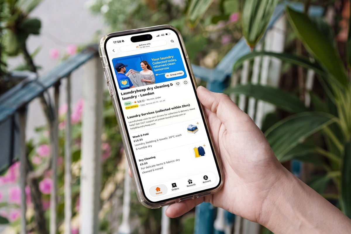 Just Eat launches laundry and dry cleaning service with Laundryheap