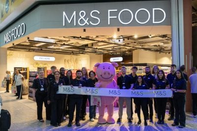 M&S opens expanded food store at Heathrow Terminal 5