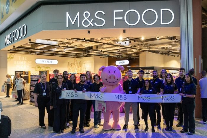 M&S opens expanded food store at Heathrow Terminal 5