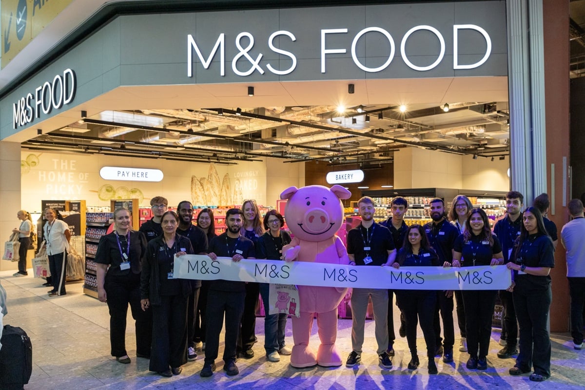 M&S opens expanded food store at Heathrow Terminal 5