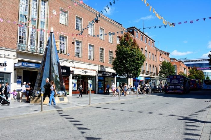 Footfall drops 2.1% in July as heatwave hits high street visits