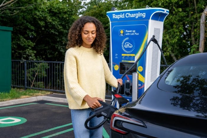 Lidl to invest £10m in EV network as it cuts EV charging costs for shoppers