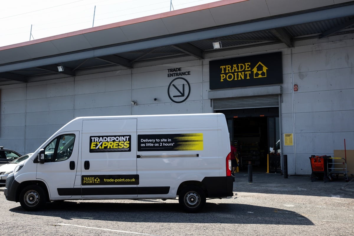 B&Q launches two-hour TradePoint Express delivery and expands Deliveroo to 100+ stores