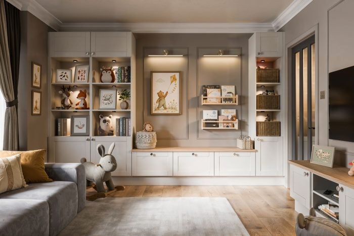 Wren moves beyond kitchens with new living collection
